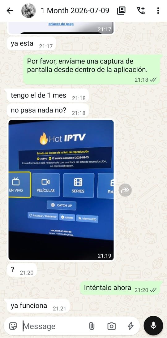 Chat Cliente 7