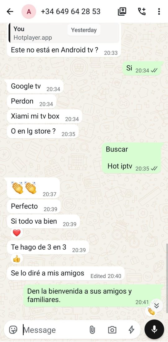 Chat Cliente 6